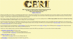 Desktop Screenshot of ceri.com